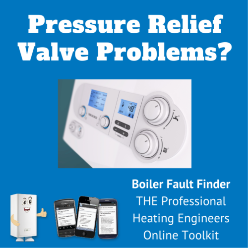 Boiler Pressure Relief Valve Problems? Get the Fault Finder for Heating