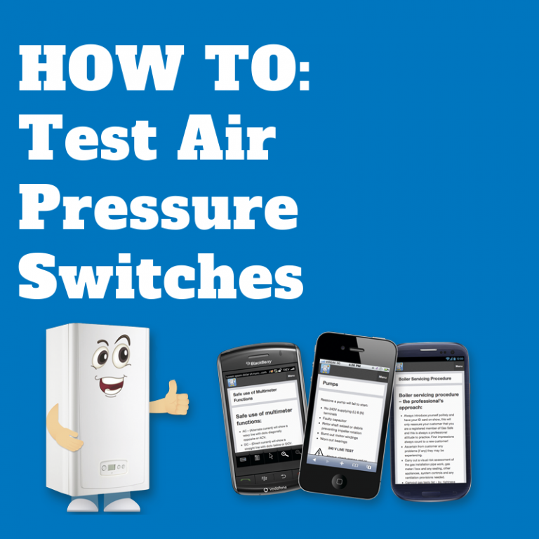 Boiler Testing Air Pressure Switches with our Boiler Fault Finder